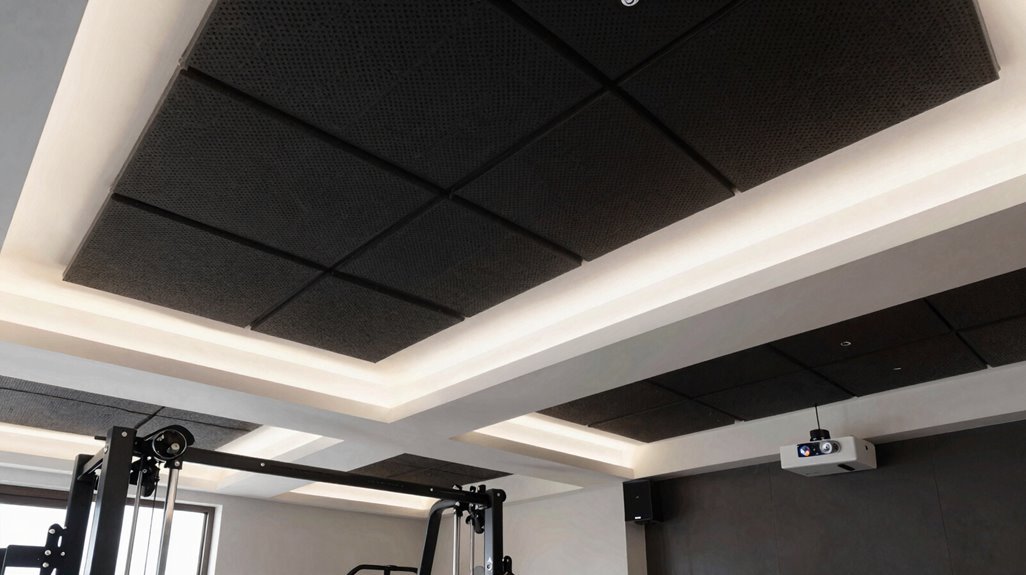 acoustic ceiling panels reduce noise