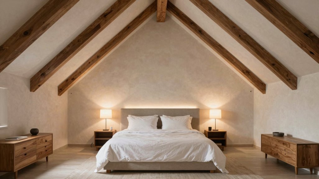 12 Vaulted Ceiling Bedroom Layout Ideas 1 anchor bed symmetry airflow balance