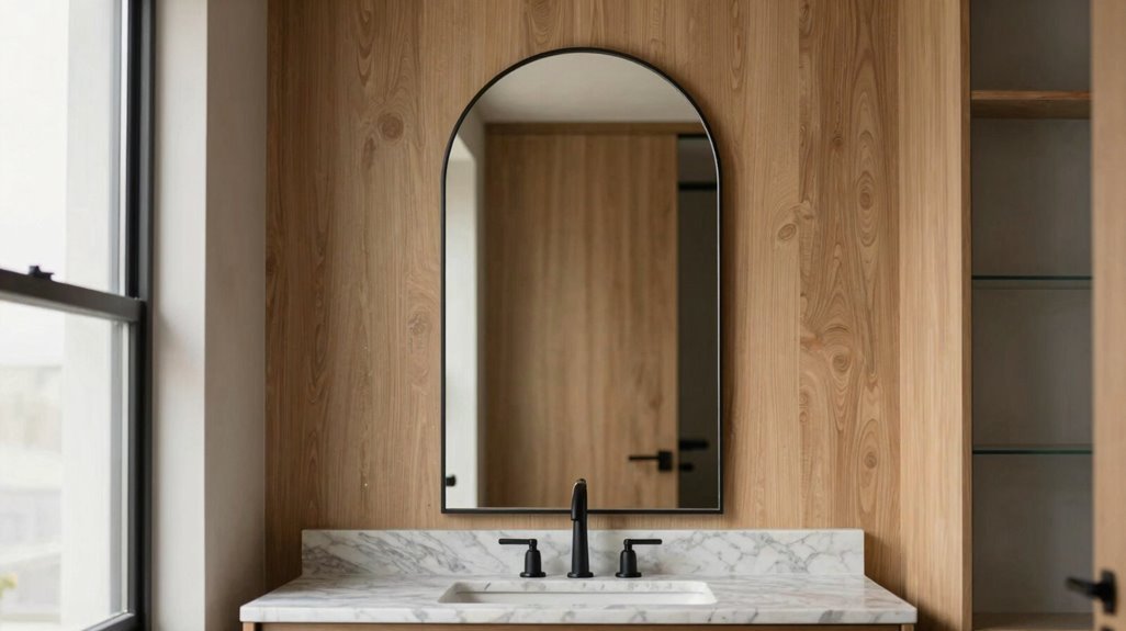 20 Stunning Bathroom Mirror Ideas to Elevate Your Space 6 arched mirrors architectural gravity