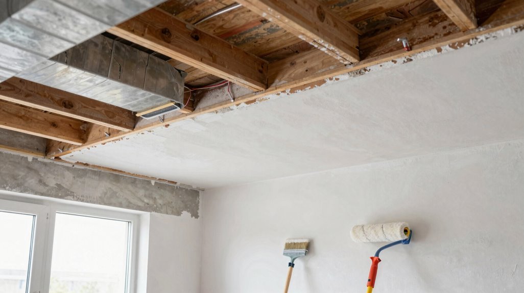 How to Paint an Exposed Basement Ceiling (Step-by-Step Guide) 8 assess basement ceiling coating requirements