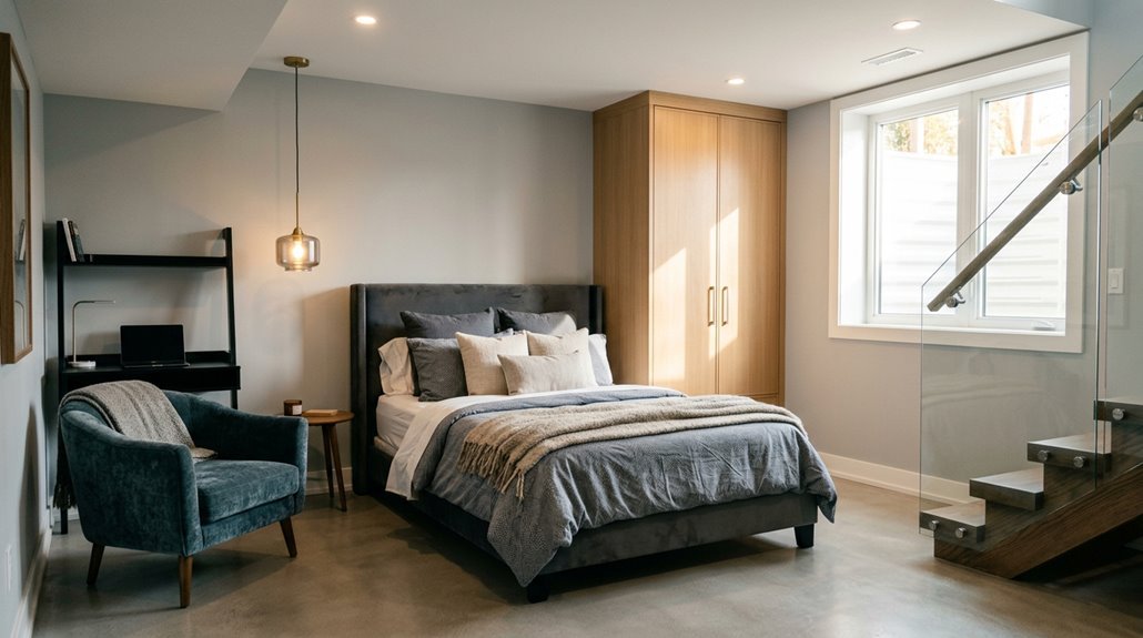 basement bedroom addition steps