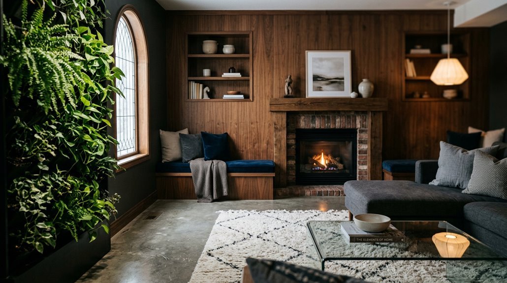 basement living room ideas