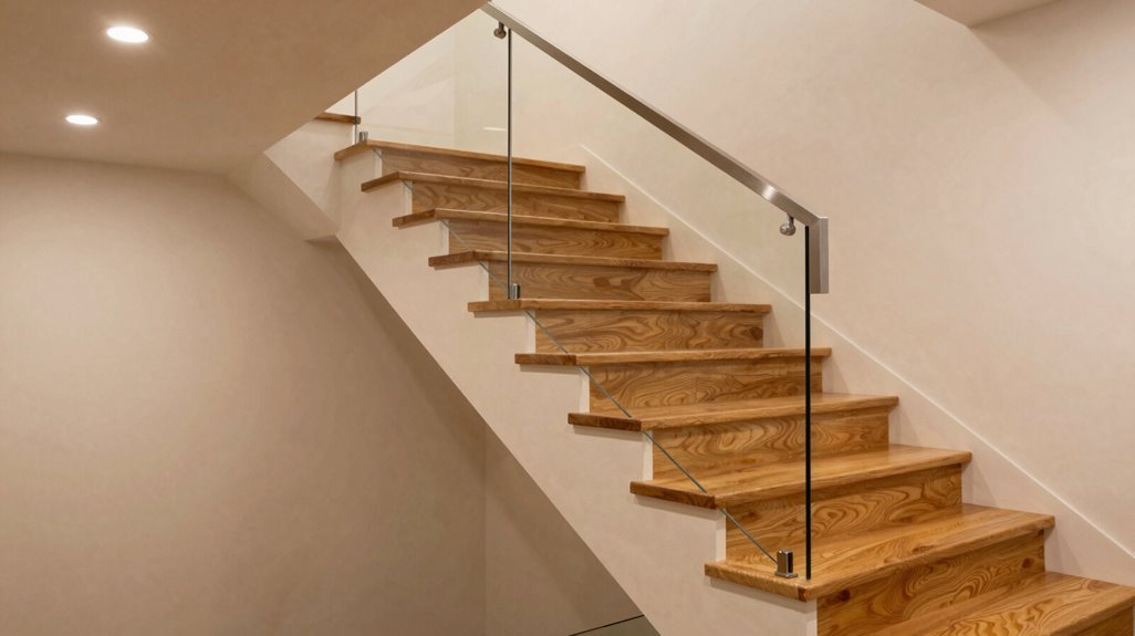 basement stair lighting upgrades