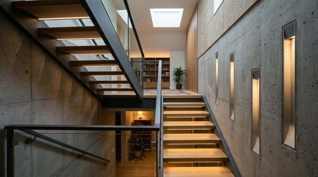 basement stairwell design ideas