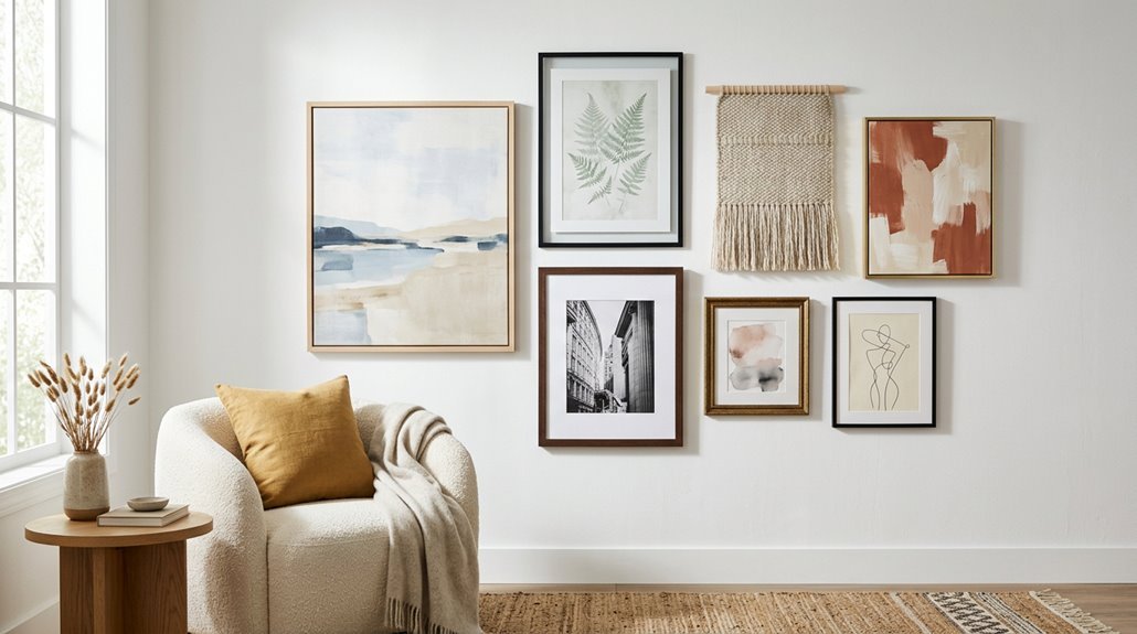 best ways to style wall art