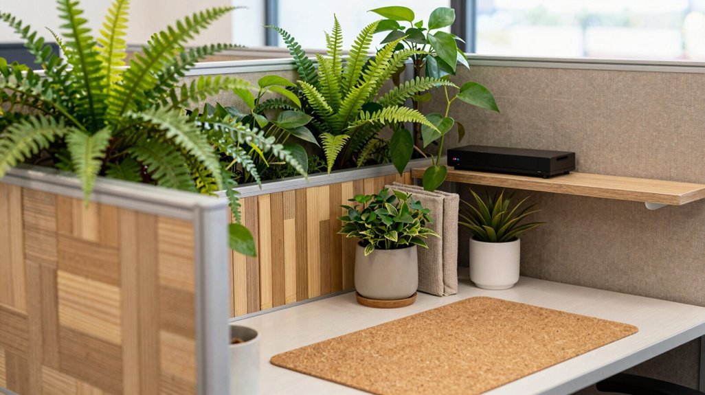 5 Office Cubicle Designs That Boost Productivity in 2027 3 biophilic cubicle retrofit plan