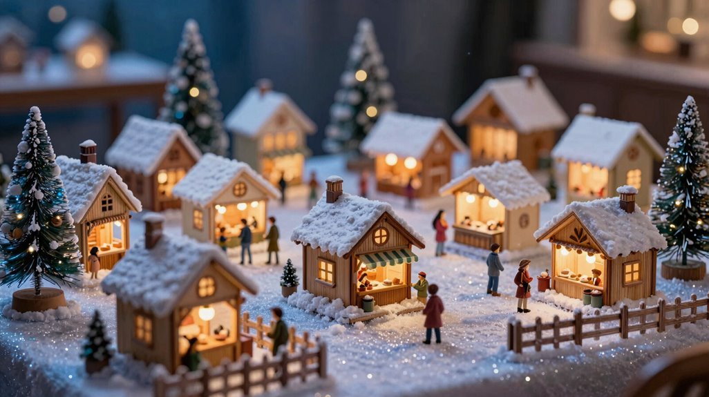 budget friendly christmas village growth plan