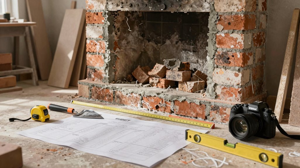 10 Steps to Create a Fireplace Hearth From Scratch 2 calculate fireplace hearth cost components