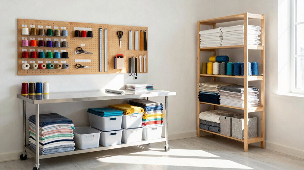 clear categorize containerize workspace