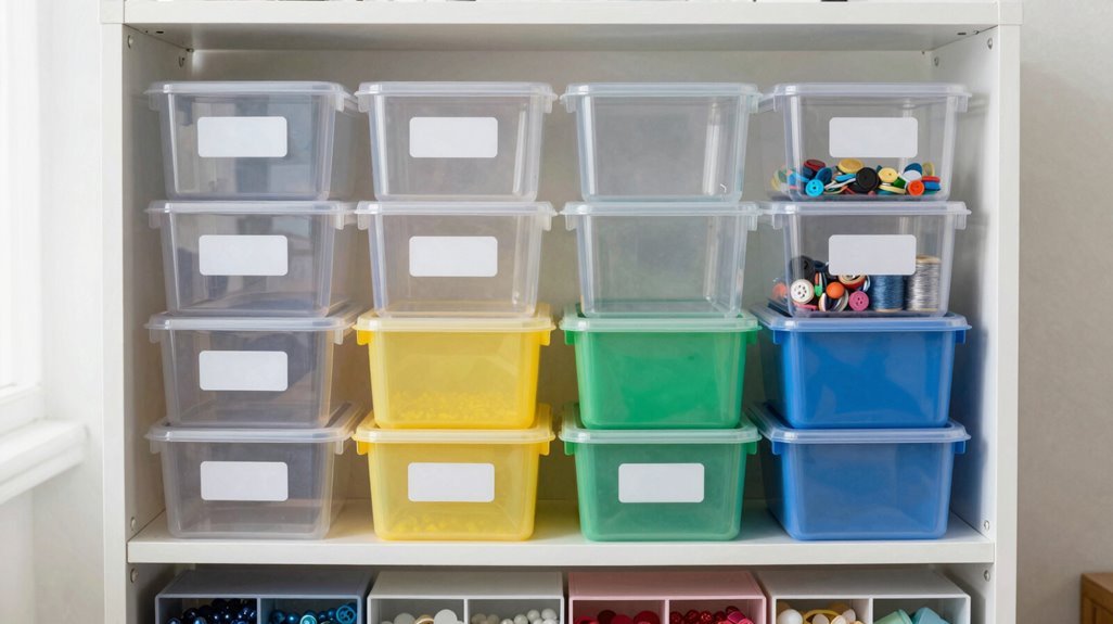 clear for daily tools opaque for bulk