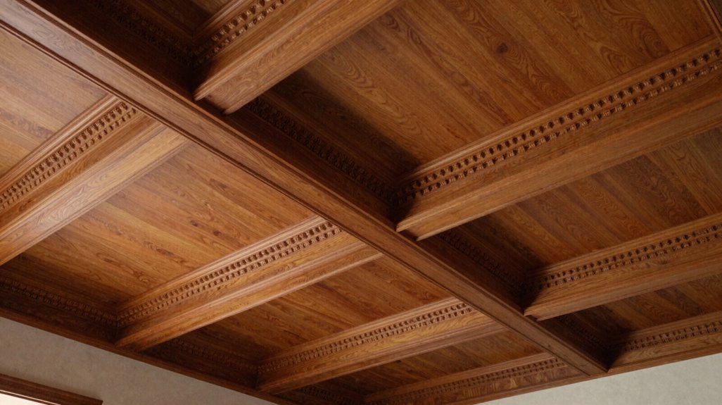 coffered ceilings precise carpentry