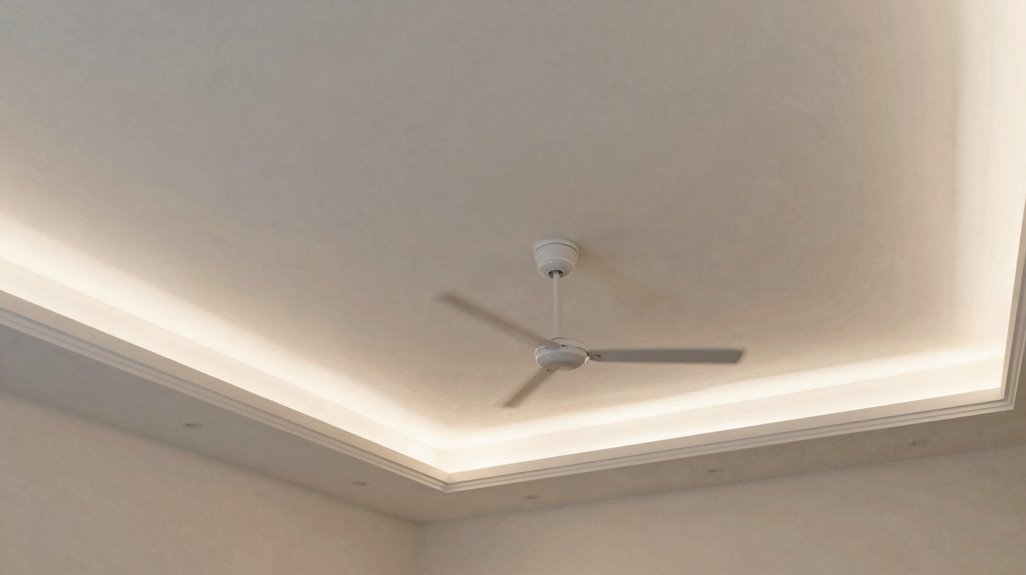 cohesive multi layer ceiling design