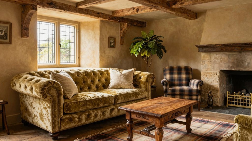 comfortable english arm seating mix
