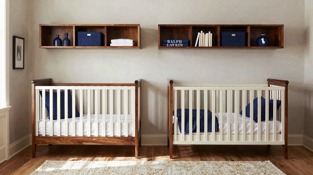 convertible crib to dresser to wardrobe system