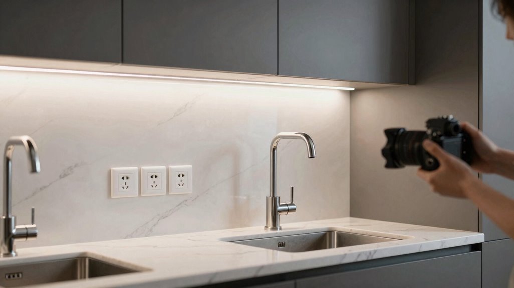 coordinate power plumbing lighting harmony