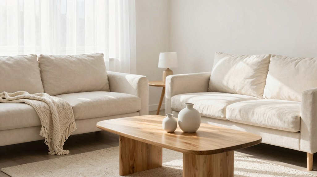 creamy warmth through tonal layering