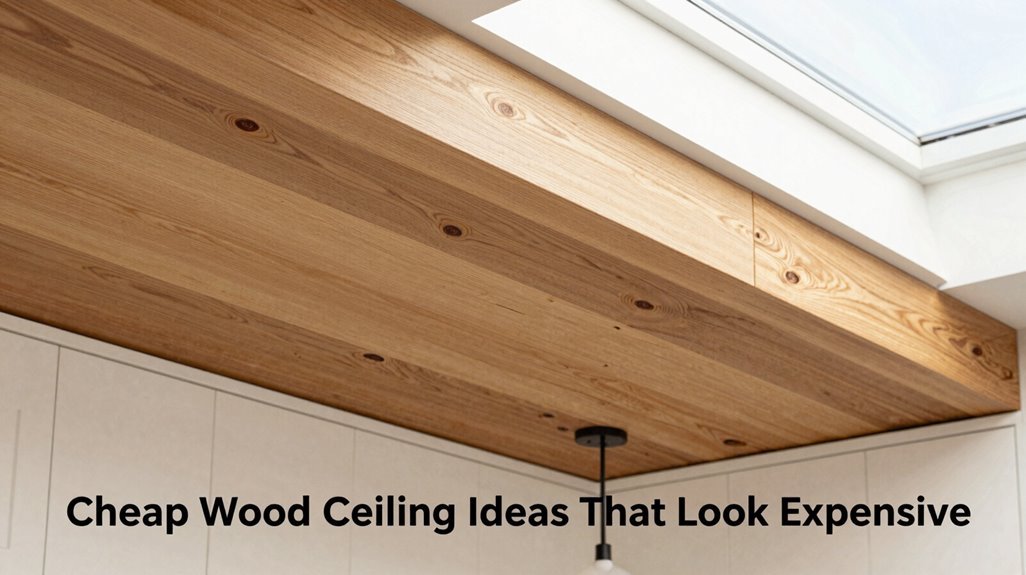 discarded cedar fence pickets ceiling transformation