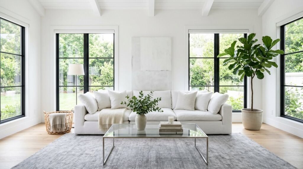 dream white living room ideas