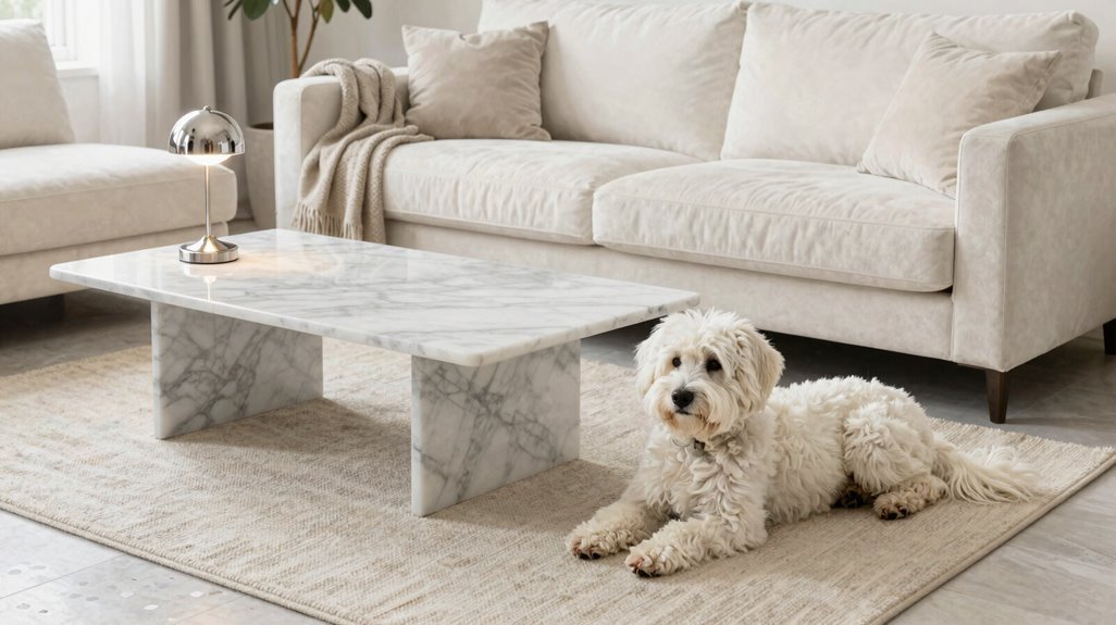 durable white pet friendly textiles