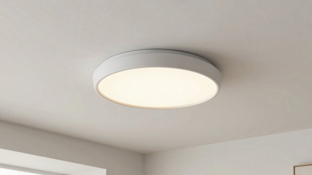 easy wipe flush mount fixtures
