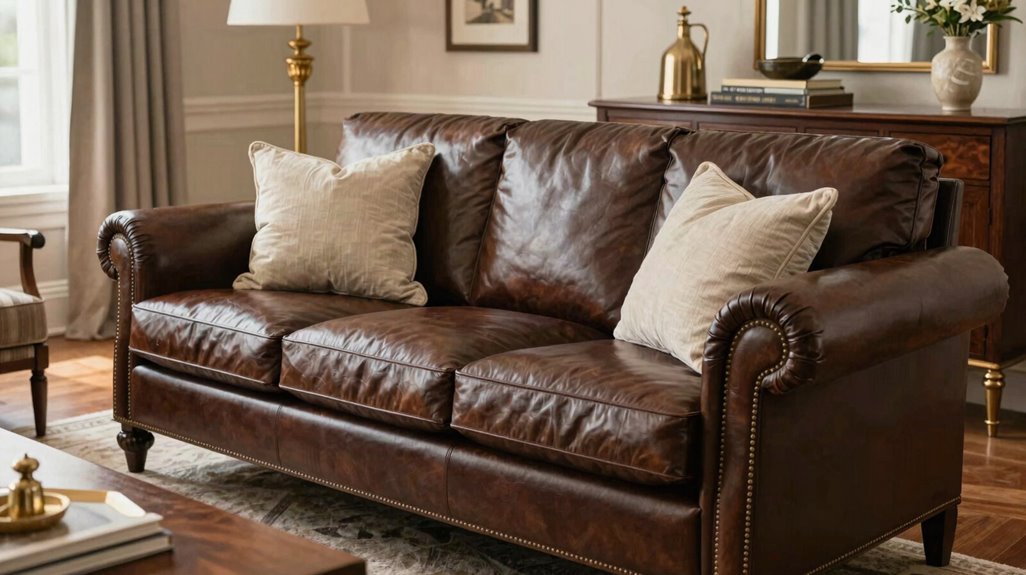 english roll arm sofa proportions materials longevity