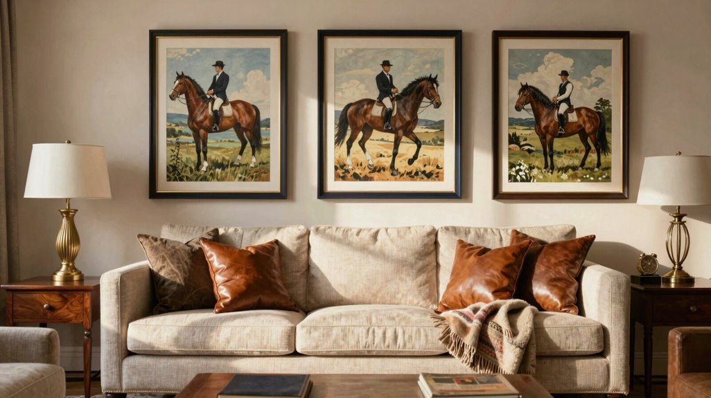 How to Design a Ralph Lauren Living Room 4 eye level equestrian gallery harmony