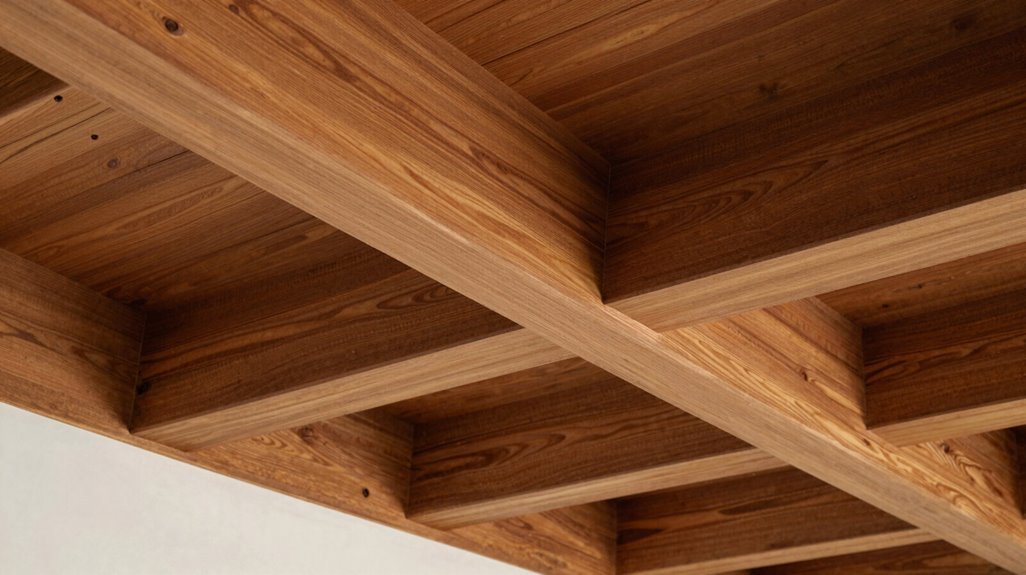 faux beams lightweight installation