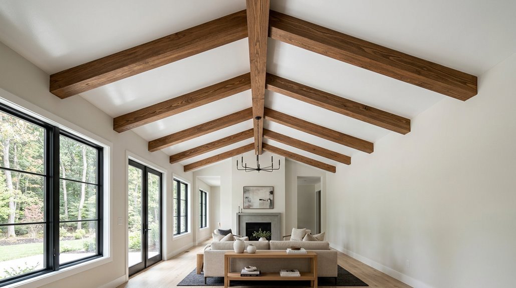 faux wood beam ceiling ideas