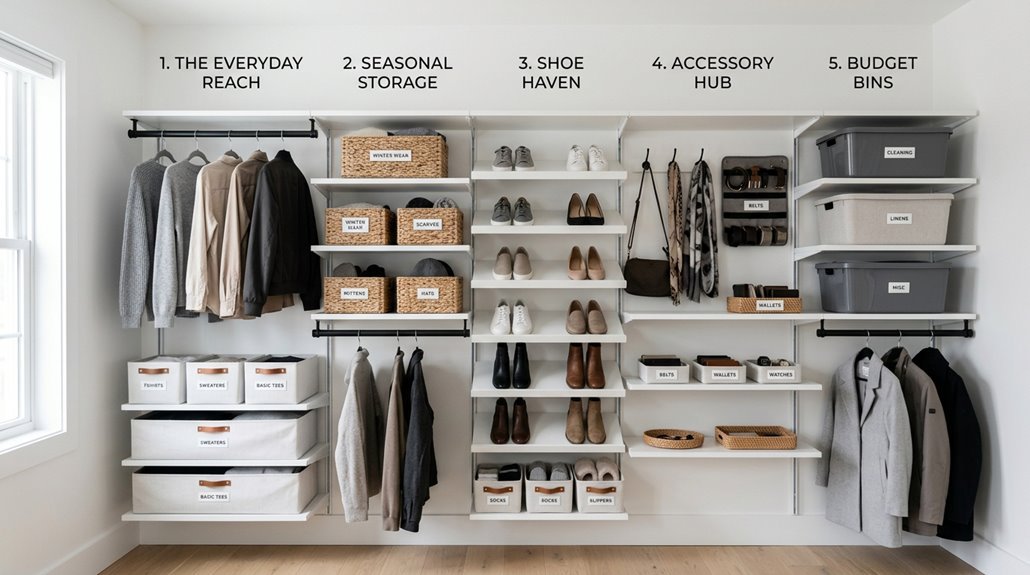 five ikea closet ideas under fifty dollars