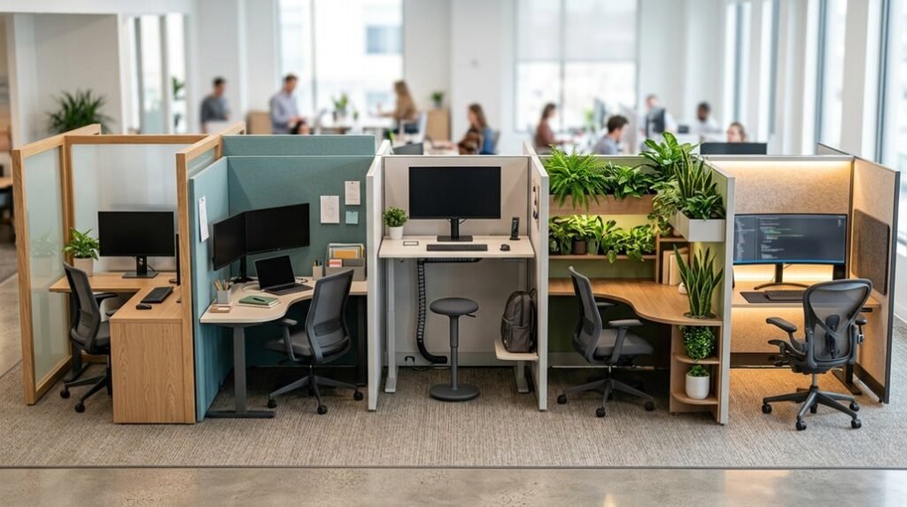 five office cubicle designs boost productivity