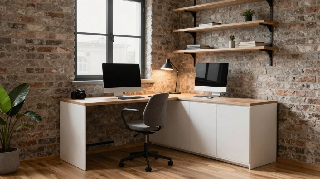 fold flat desk vertical storage wall bed
