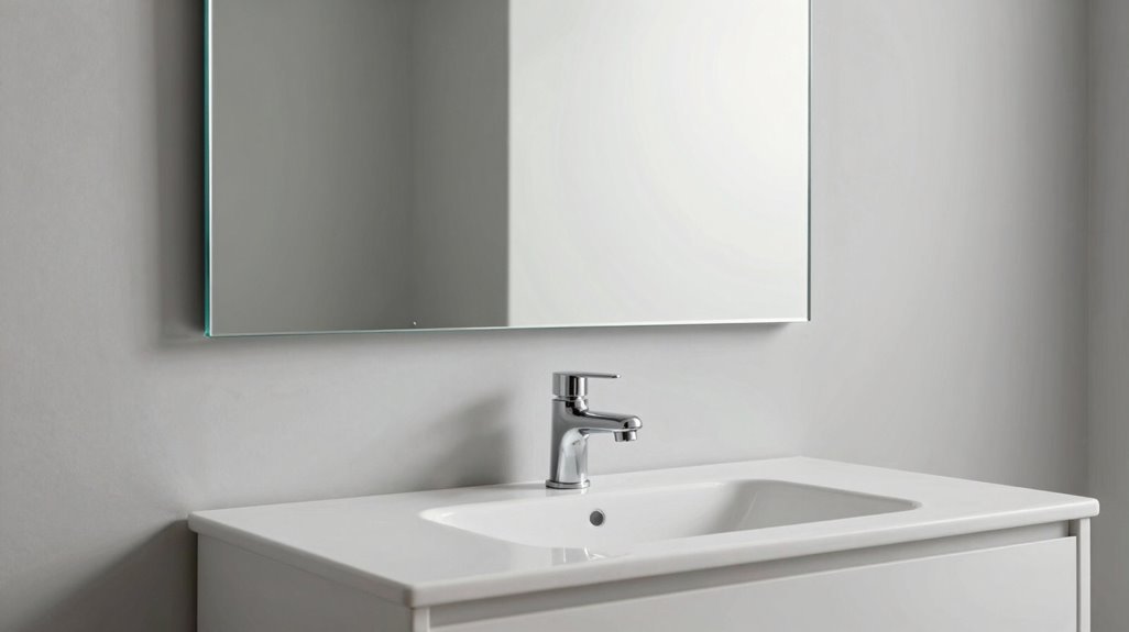 20 Stunning Bathroom Mirror Ideas to Elevate Your Space 1 frameless mirrors wall to wall