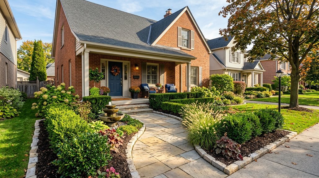 front of house landscaping ideas boost curb appeal