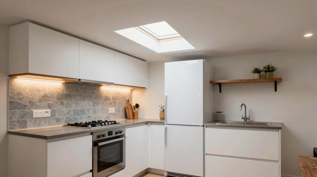 Basement Kitchen Ideas for Low Ceilings 1 galley or l shaped 7 foot ceilings