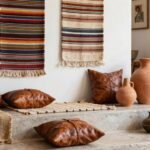 handwoven textiles natural materials layered