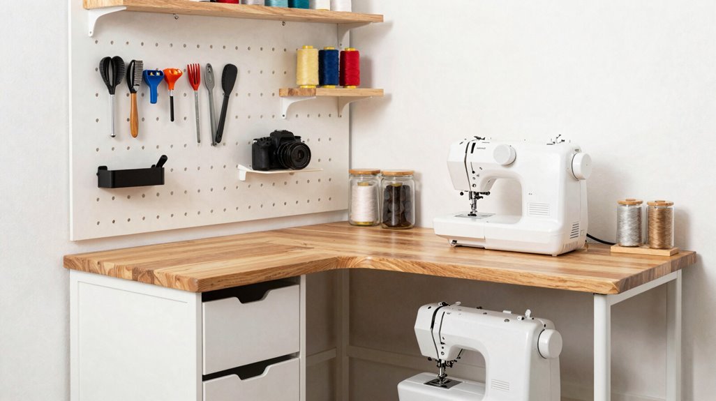 heavy duty workbench upgraded storage