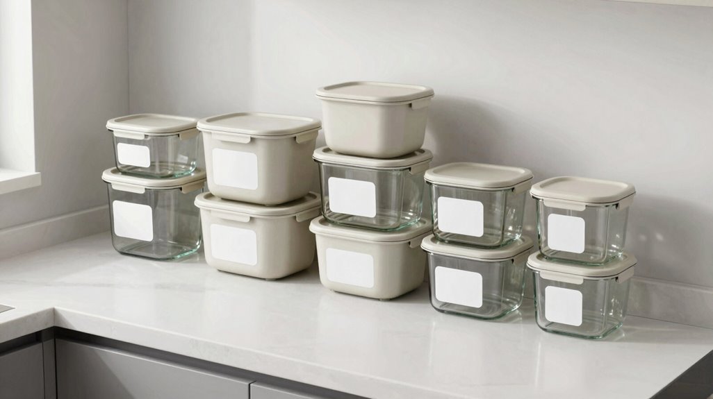 10 Steps to Organize Kitchen Counters 5 hidden storage countertop containers