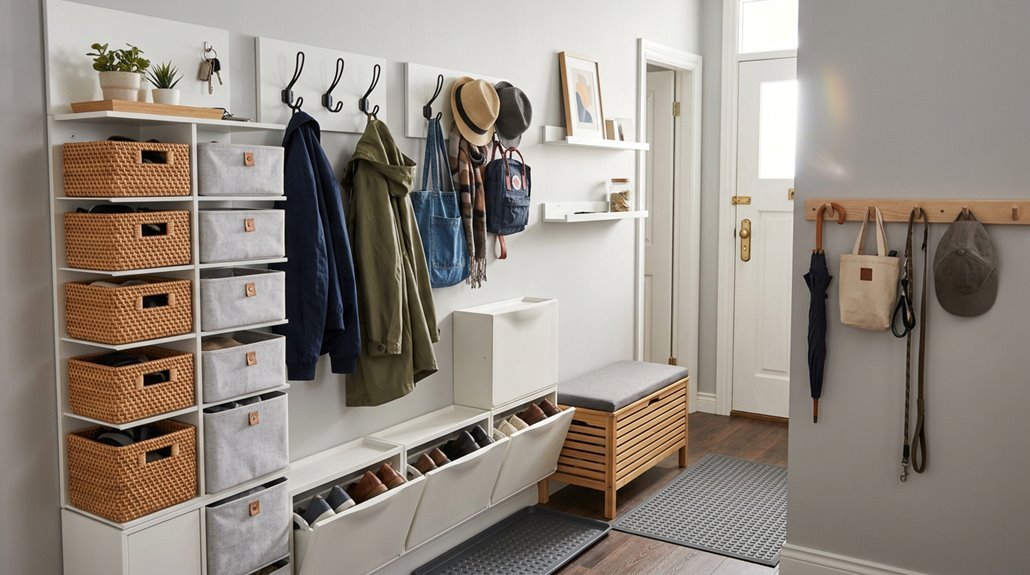 ikea mudroom ideas maximize entryways