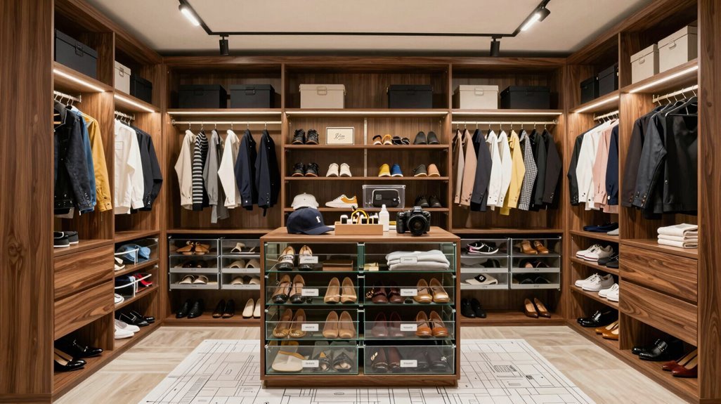 10 Best Basement Walk-In Closet Design Ideas for 2027 2 inventory driven closet layout planning