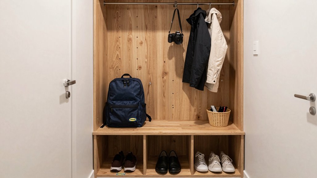 ivar bench with storage