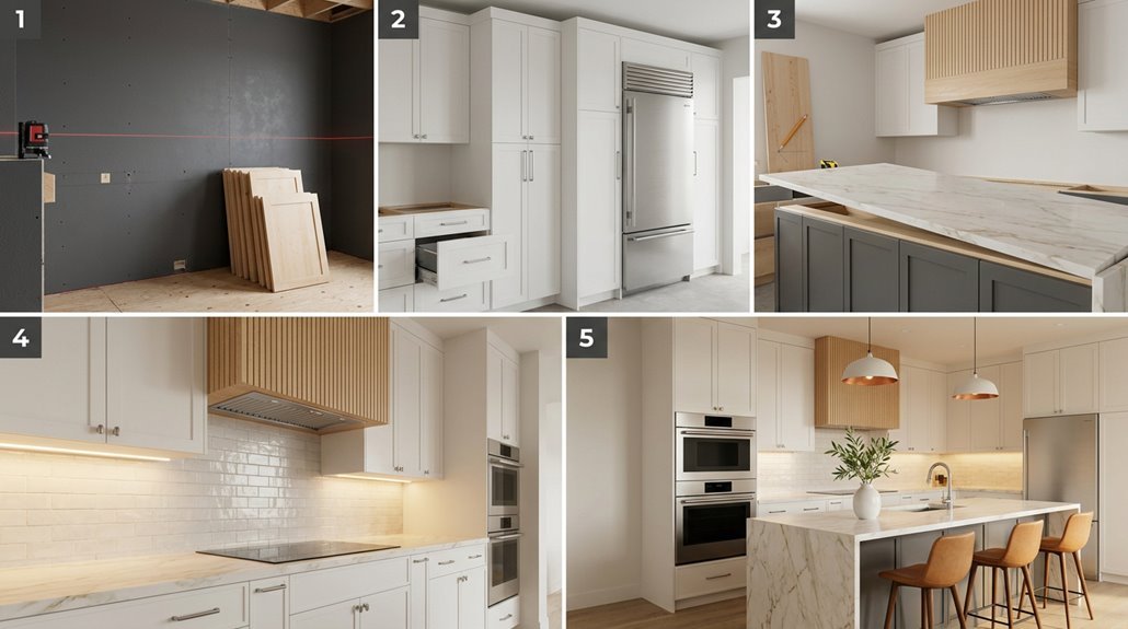kitchen design distilled into five steps