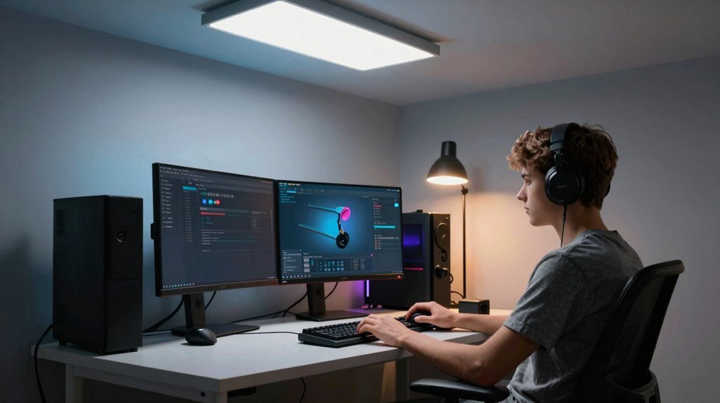 5 Teenage Boys Bedroom Ideas That Actually Work 5 layered lighting zones for study gaming