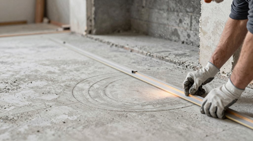 10 Steps to Create a Fireplace Hearth From Scratch 4 level hearth subfloor patch imperfections