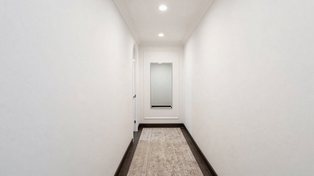 light walls dark trim elongation