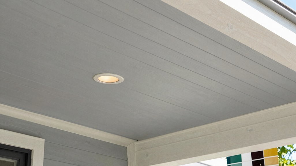 lock porch ceiling layout direction carefully