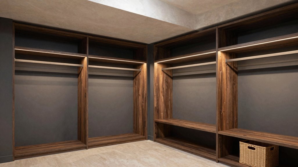 10 Best Basement Walk-In Closet Design Ideas for 2027 4 low ceiling closet layout optimizations