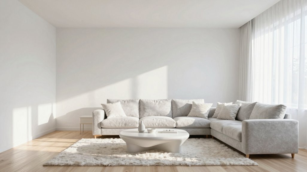 15 Ways to Create Your Dream White Living Room 2 match white with room light tones