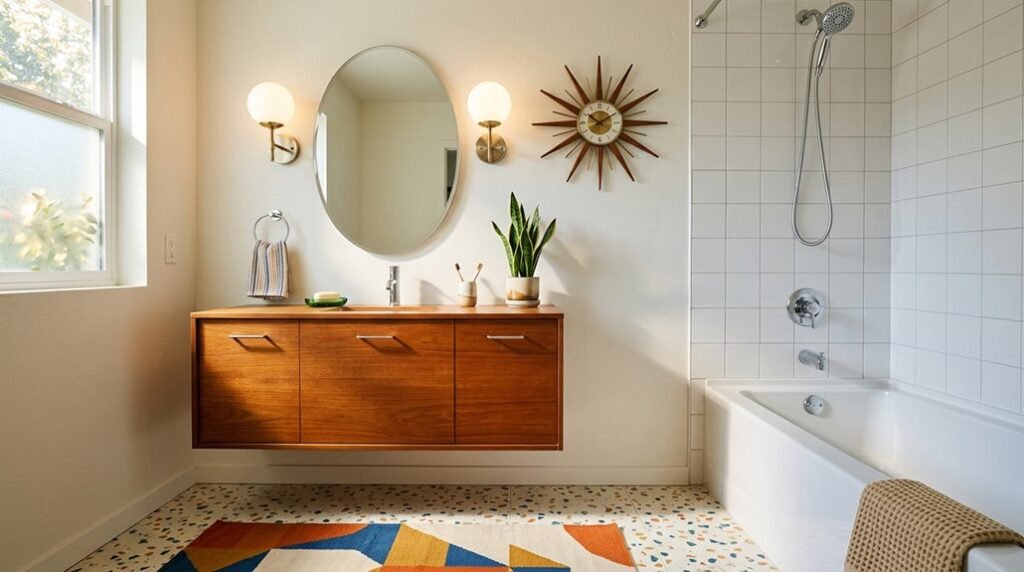 mid century bathroom decor tips