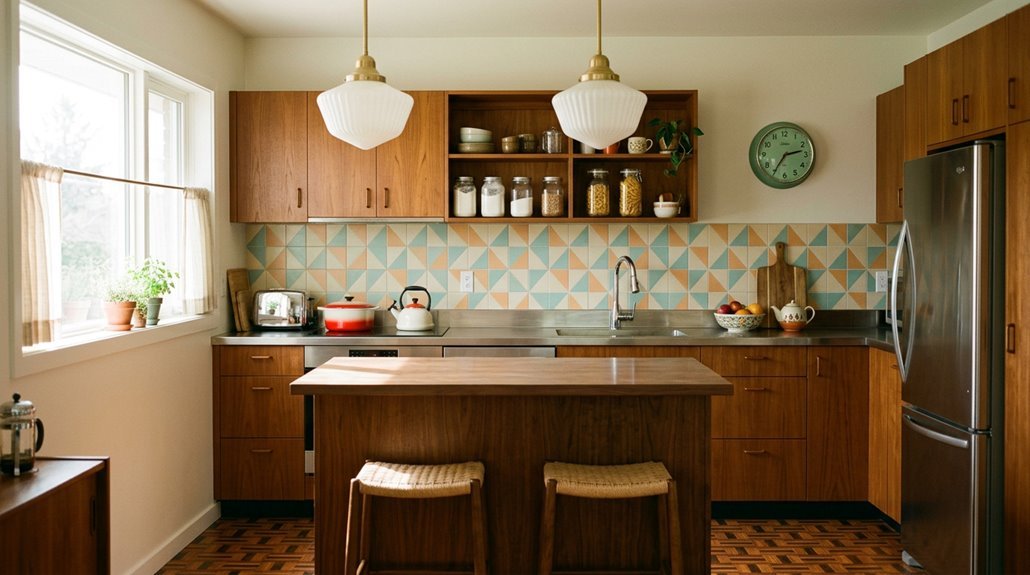 mid century modern kitchen tips