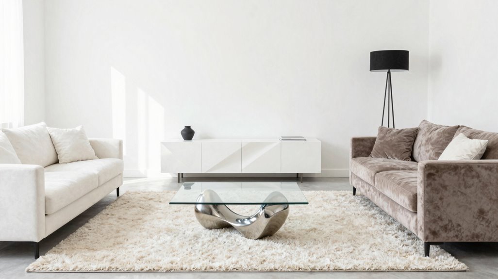 midnight sofa glass coffee table